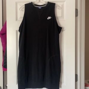 Oversized Nike Black Dress